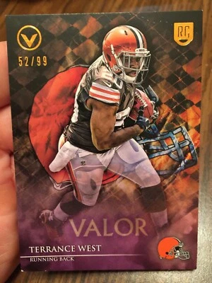 TERRANCE WEST 2014 TOPPS VALOR #115 BROWNS ROOKIE INSERT RC /99! TOWSON TIGERS!! - Image 1 of 2