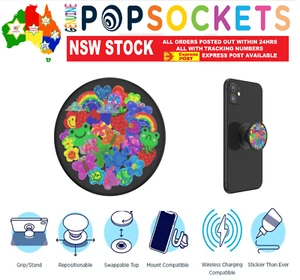 PopSockets Pop Socket Sticker Dump Phone Stand Holder Mount - Picture 1 of 3