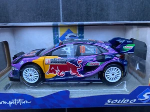Ford Puma Rallye Red Bull Monte Carlo 2022 Solido 1/18 - Foto 1 di 1