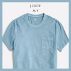 NWT - J. CREW Hemp-Organic Cotton-Blend Pocket T-Shirt Overcast Blue Sz XL-T $59