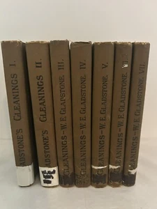 Nachlese vergangener Jahre von W.E. Gladstone Complete 7-Vol Set 1879 Ex-Library VGC - Bild 1 von 19