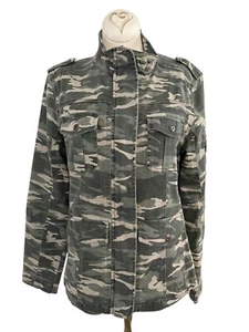 Kensie Jeans Camouflage Jacket Womens Size M - Picture 1 of 12
