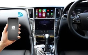 INFINITI G FX EX Q QX SERIES 2013-19 WIRELESS APPLE CARPLAY ANDROID AUTO MMI BOX - Picture 1 of 2