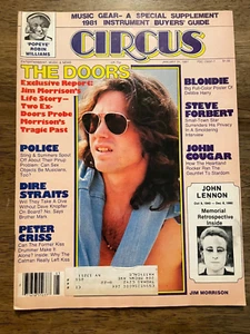 Circus Magazine Jan 31st 1981 Blondie Centerfold John Lennon Memorial - Imagen 1 de 4