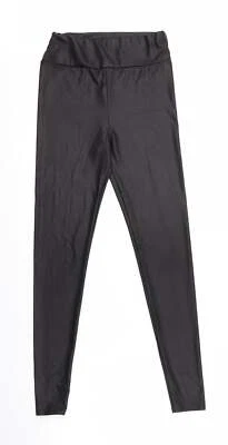 Rebellious Womens Brown Polyester Blend Trousers Leggings Size 6 L28 in - Image 1 of 4