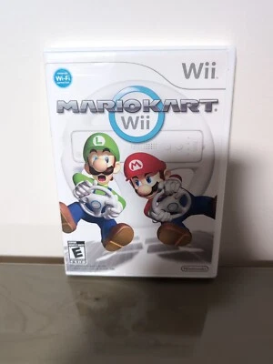 MARIO KART WII NINTENDO 2008 COMPLETE MANUAL BOX WORKING - Image 1 of 4
