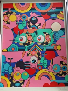 DALEK. Looking Inward, Cement Green (2024). Spacemonkey Screenprint, LE:9/15 NEW - Picture 1 of 3