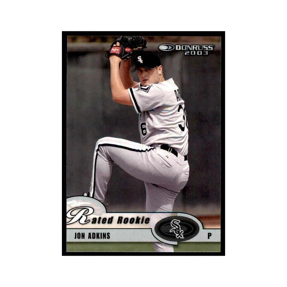 2003 Donruss Jon Adkins Baseball Cards #44 - Image 1 of 3