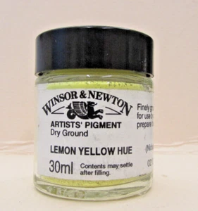 Winsor & Newton Artist Dry Pigment Lemon Yellow Hue 30ml selten - Bild 1 von 2