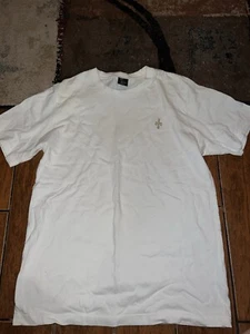 OVO Drake T Shirt Mens L White Owl Patch Made In Canada - Picture 1 of 4
