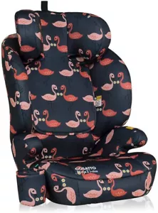 Cosatto Ninja 2 i size isofit car seat group 2 3 in Pretty Flamingo 4-12 yrs - Picture 1 of 6