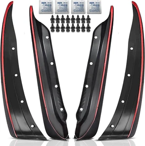 Set of 4PCS Mud Flaps Splash Guards Mudguards Mudflaps with Hardware Compatible - Picture 1 of 12