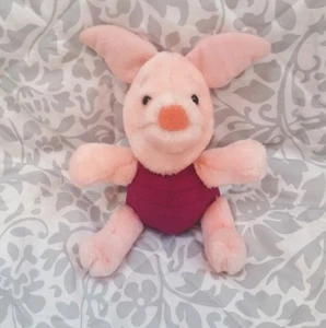 Disney Winnie the Pooh PIGLET 6" Plush Vintage-EUC - Picture 1 of 5