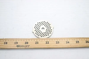 Homemaxs Meat Grinder Plate Disc Cutter 3 Holes Stainless Steel - Picture 1 of 2