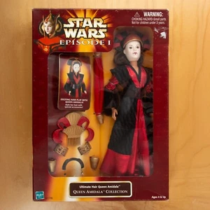 Ultimate Hair Queen Amidala Doll Figure - Star Wars Episode 1 (Hasbro 1998) - Picture 1 of 2