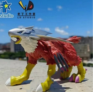 HX Studio Digimon Holsmon Resin Statue In Stock H14cm Collection - Picture 1 of 2
