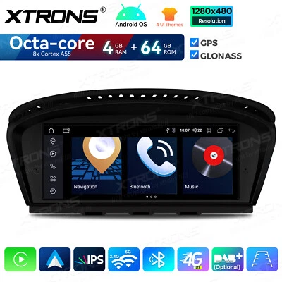 XTRONS 8-Kern 8.8" Android 14 Autoradio GPS Navi 4G LTE WIFI für BMW E60 E61 CCC - Bild 1 von 4
