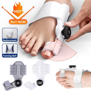 1 2PCS Hallux Valgus Pain Relief Big Toe Bunion Straightener Splint Corrector US - Picture 1 of 28