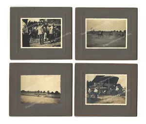 Vintage photographs SARATOGA RACE COURSE 1881 carte de visite (CDV) - Bild 1 von 5