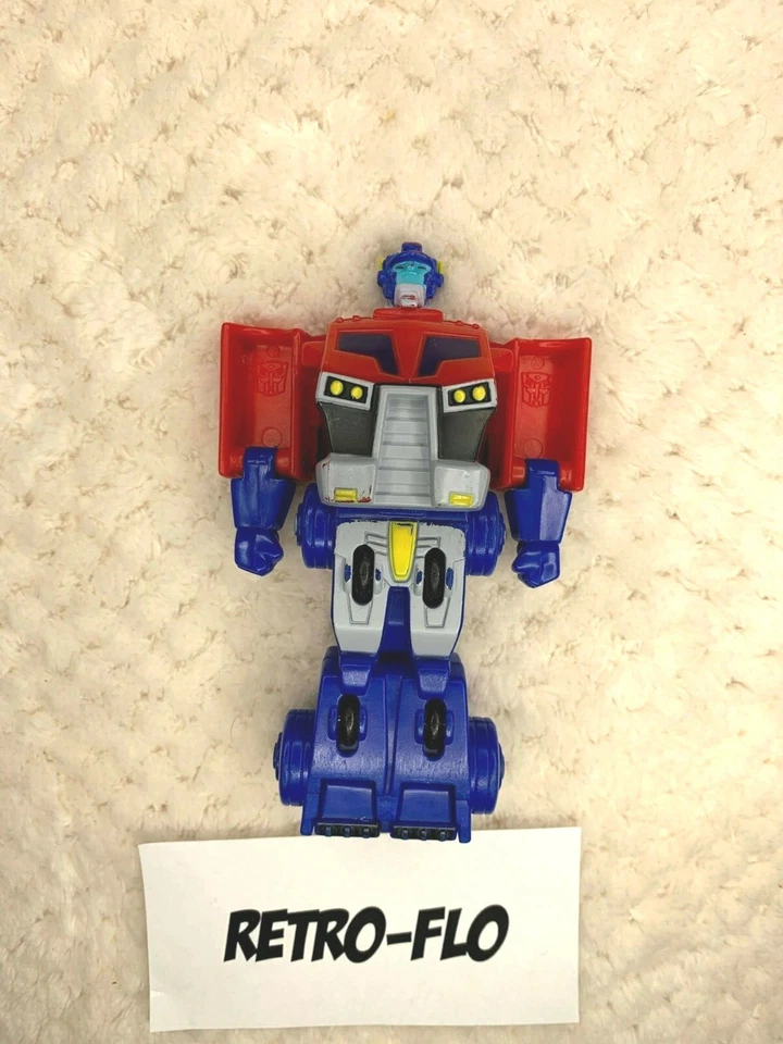 Figurina Transformers Optimus Prime Hasbro 2008 McD's RARA 12cm - Immagine 1 di 3