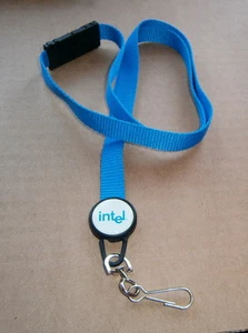 Cordón con soporte para insignias Intel - ¡COMO NUEVO! - Imagen 1 de 1