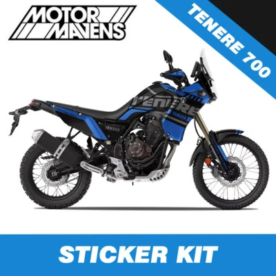 For 2019-2023 Yamaha Tenere 700 Motos Body Fairing Decal Sticker Graphics Kit C - Image 1 of 2