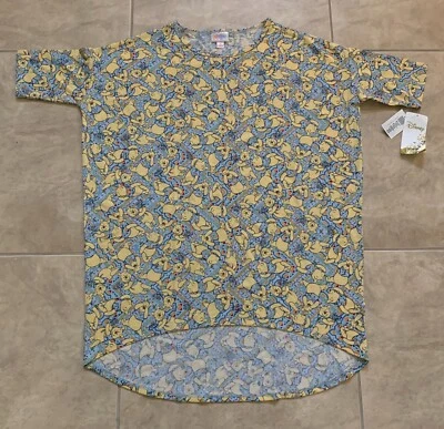 Disney Lularoe Winnie the Pooh Blue Shirt Womens NEW w/ Tag Small - Image 1 of 4