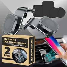 Car Magnetic Phone Holder Air Vent Mount Bracket Universal AirVent Mobile Holder