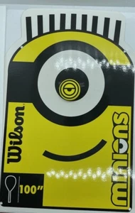 Wilson x minions Official Tennis Racket Shock Absorber - Blinking Eye - 1 Unit - Picture 1 of 2