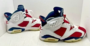 Jordan Retro 6 Carmine 2020 Sneakers Shoes White/Red CT8529-106 Men’s Size 8 - Picture 1 of 11