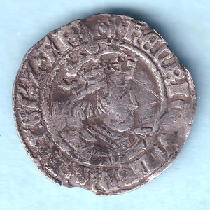 Great Britain. (1526-32) Henry VIII - Halfgroat..  Canterbury Mint.   Fine+ - Picture 1 of 2