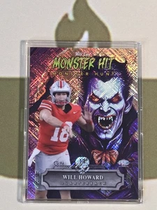 2024 Wild Card Haunted Hits Will Howard 1/1 🔥 Monster Hit  - Picture 1 of 4