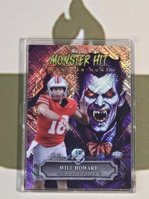2024 Wild Card Haunted Hits Will Howard 1/1 🔥 Monster Hit  - Image 1 of 4