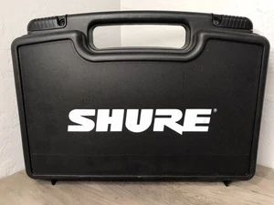 Shure Mic Microphone Case and Foam Padding Only Hard Shell Preowned - Picture 1 of 8