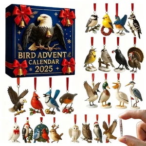 Bird Advent Calendar 2025 – 24 Days Christmas Countdown for Bird Lovers☆ - Picture 1 of 7
