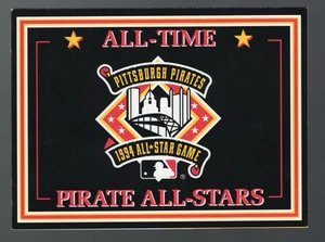 1994 PITTSBURGH PIRATES MLB ALL-STAR GAME STICKER BOOK (w/ 2 CLEMENTE STICKERS) - Picture 1 of 5