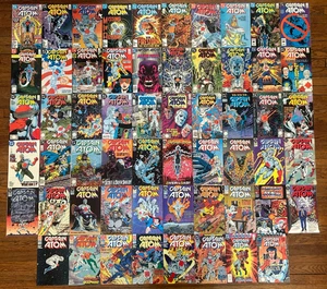 LOTE DE 58 EMISIONES CAPTAIN ATOM 1-57 ANUAL 1 2 CASI NUEVO/EN ESTADO BASTANTE BUENO Batman Superman Liga de la Justicia - Imagen 1 de 11