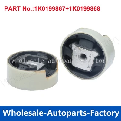 2pcs Front Upper&Lower Engine Mount For Audi A3 06-13 VW Jetta Golf Passat GTI - Image 1 of 4