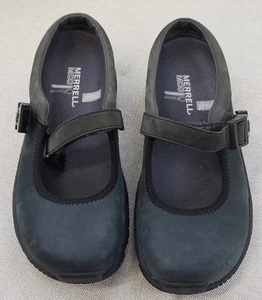 MERRELL MOC Encore QForm Buckle Strap Mary Jane Shoes Womens 6.5 Ortholite - Picture 1 of 12
