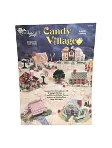 Candy Village In Plastic Canvas Patterns The Needlecraft Shop Christmas 1995 - Picture 1 of 9