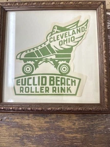 1930s-50s Milton Gardens Lake Milton Ohio Roller Skating Rink Label EVN4 - Picture 1 of 4