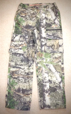 Pantalones cargo de caza Mossy Oak camuflados, para hombre talla pequeña, 28/30, excelente estado. Foto 1 de 4