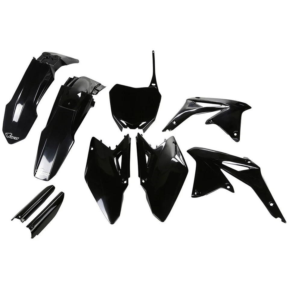 UFO Full Plastic Kit Black For Suzuki RMZ450 2008-2017 - Image 1 of 1