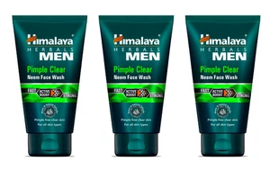 Himalaya Men Pimple Clear Neem Face Wash Active Boost - 50ml - Picture 1 of 8
