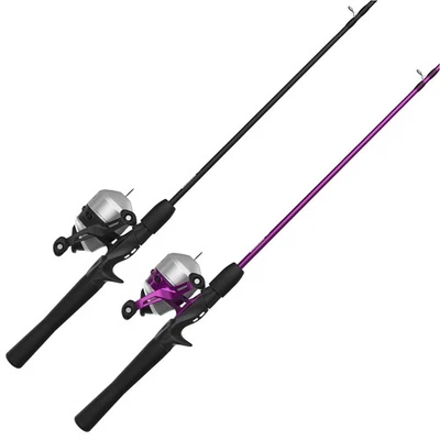 Zebco 33 Spincast Reel and 2-Piece Fishing Rod Combo, 5-Foot 6-Inch Durable F... - Image 1 of 4
