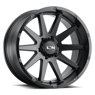 ION Wheels Rim 143 18x9 8x180 ET25 124.1CB Matte Black - Image 1 of 4