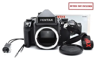 [Almost MINT w/ Strap] Pentax 67 II Medium Format 6x7 Film Camera Body AE Finder - Image 1 of 4
