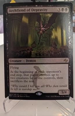 Archfiend of Depravity - Foil - Fate Reforged: Intro Pack Promo *LP* Light MTG - Image 1 of 2