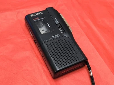 Sony Pressman M-627V MicroCassette Voice Recorder - Image 1 of 4