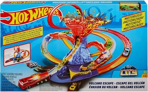 Mattel Hot Wheels City Volcano Escape Motorized Track Set New - Picture 1 of 5
